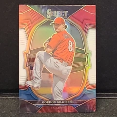 2023 Panini Select Concourse #51 Gordon Graceffo Red White & Blue Prizm